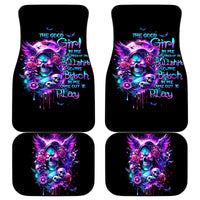 Fairy Skull Car Mats The Good Girl In Me Got Tired Of The Bullshit - Wonder Print Shop