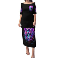 Fairy Skull Family Matching Puletasi and Hawaiian Shirt The Good Girl In Me Got Tired Of The Bullshit - Wonder Print Shop