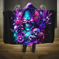Fairy Skull Hooded Blanket The Good Girl In Me Got Tired Of The Bullshit