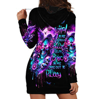 Fairy Skull Hoodie Dress The Good Girl In Me Got Tired Of The Bullshit - Wonder Print Shop
