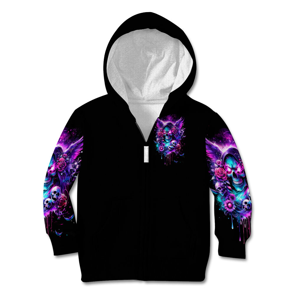 Fairy Skull Kid Hoodie The Good Girl In Me Got Tired Of The Bullshit - Wonder Print Shop