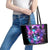 Fairy Skull Leather Tote Bag The Good Girl In Me Got Tired Of The Bullshit - Wonder Print Shop