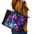 Fairy Skull Leather Tote Bag The Good Girl In Me Got Tired Of The Bullshit - Wonder Print Shop