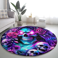 Fairy Skull Round Carpet The Good Girl In Me Got Tired Of The Bullshit