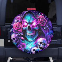 Fairy Skull Spare Tire Cover The Good Girl In Me Got Tired Of The Bullshit - Wonder Print Shop