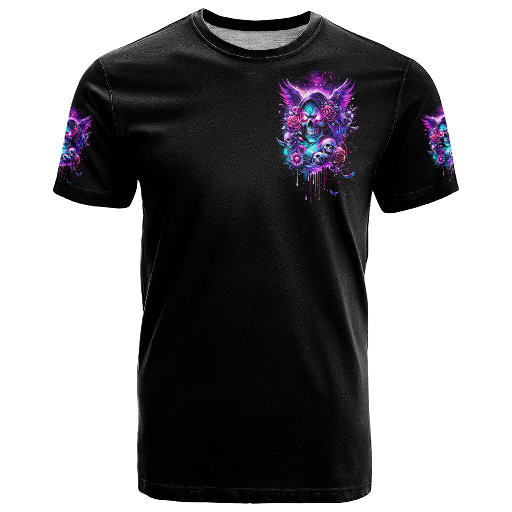 Fairy Skull T Shirt The Good Girl In Me Got Tired Of The Bullshit - Wonder Print Shop