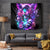 Fairy Skull Tapestry The Good Girl In Me Got Tired Of The Bullshit - Wonder Print Shop