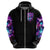 Fairy Skull Zip Hoodie The Good Girl In Me Got Tired Of The Bullshit - Wonder Print Shop