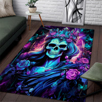 Queen Skull Area Rug Bitch I'm The Fucking Queen - Wonder Print Shop