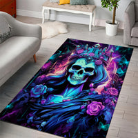 Queen Skull Area Rug Bitch I'm The Fucking Queen - Wonder Print Shop