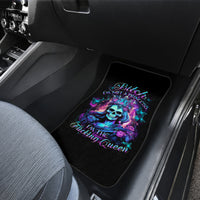 Queen Skull Car Mats Bitch I'm The Fucking Queen - Wonder Print Shop