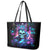 Queen Skull Leather Tote Bag Bitch I'm The Fucking Queen - Wonder Print Shop