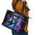 Queen Skull Leather Tote Bag Bitch I'm The Fucking Queen - Wonder Print Shop