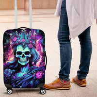 Queen Skull Luggage Cover Bitch I'm The Fucking Queen - Wonder Print Shop