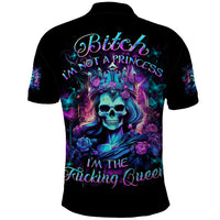Queen Skull Polo Shirt Bitch I'm The Fucking Queen - Wonder Print Shop