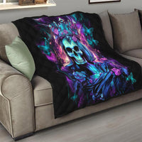 Queen Skull Quilt Bitch I'm The Fucking Queen - Wonder Print Shop