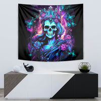 Queen Skull Tapestry Bitch I'm The Fucking Queen - Wonder Print Shop