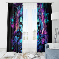 Queen Skull Window Curtain Bitch I'm The Fucking Queen - Wonder Print Shop