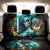 Flame Girl Skull Back Car Seat Cover Assuming I Was Like Most Girls Was Your First Mistake - Wonder Print Shop