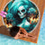 Flame Girl Skull Beach Blanket Assuming I Was Like Most Girls Was Your First Mistake - Wonder Print Shop