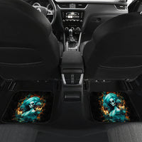 Flame Girl Skull Car Mats Assuming I Was Like Most Girls Was Your First Mistake - Wonder Print Shop