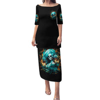 Flame Girl Skull Family Matching Puletasi and Hawaiian Shirt Assuming I Was Like Most Girls Was Your First Mistake - Wonder Print Shop