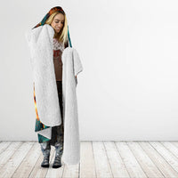 Flame Girl Skull Hooded Blanket Assuming I Was Like Most Girls Was Your First Mistake