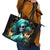 Flame Girl Skull Leather Tote Bag Assuming I Was Like Most Girls Was Your First Mistake - Wonder Print Shop