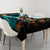 Flame Girl Skull Tablecloth Assuming I Was Like Most Girls Was Your First Mistake - Wonder Print Shop