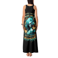 Flame Girl Skull Tank Maxi Dress Assuming I Was Like Most Girls Was Your First Mistake - Wonder Print Shop