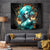 Flame Girl Skull Tapestry Assuming I Was Like Most Girls Was Your First Mistake - Wonder Print Shop