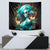 Flame Girl Skull Tapestry Assuming I Was Like Most Girls Was Your First Mistake - Wonder Print Shop