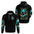 Flame Girl Skull Zip Hoodie Assuming I Was Like Most Girls Was Your First Mistake - Wonder Print Shop