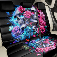 Couple Skull Back Car Seat Cover I Could Be Your Best Friend Or Your Worst Fucking Enemy - Wonder Print Shop