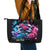 Couple Skull Leather Tote Bag I Could Be Your Best Friend Or Your Worst Fucking Enemy - Wonder Print Shop