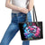 Couple Skull Leather Tote Bag I Could Be Your Best Friend Or Your Worst Fucking Enemy - Wonder Print Shop