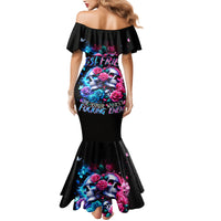 Couple Skull Mermaid Dress I Could Be Your Best Friend Or Your Worst Fucking Enemy - Wonder Print Shop