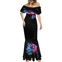 Couple Skull Mermaid Dress I Could Be Your Best Friend Or Your Worst Fucking Enemy - Wonder Print Shop