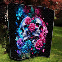 Couple Skull Quilt I Could Be Your Best Friend Or Your Worst Fucking Enemy - Wonder Print Shop