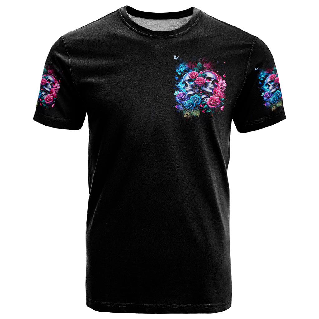 Couple Skull T Shirt I Could Be Your Best Friend Or Your Worst Fucking Enemy - Wonder Print Shop