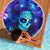 Skull Girl Beach Blanket Yes I'm A Bitch But Not Yours - Wonder Print Shop