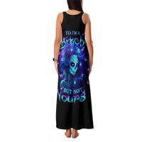 Skull Girl Family Matching Tank Maxi Dress and Hawaiian Shirt Yes I'm A Bitch But Not Yours - Wonder Print Shop
