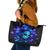 Skull Girl Leather Tote Bag Yes I'm A Bitch But Not Yours - Wonder Print Shop