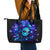 Skull Girl Leather Tote Bag Yes I'm A Bitch But Not Yours - Wonder Print Shop