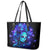 Skull Girl Leather Tote Bag Yes I'm A Bitch But Not Yours - Wonder Print Shop