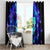 Skull Girl Window Curtain Yes I'm A Bitch But Not Yours - Wonder Print Shop