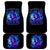 Flame Girl Skull Car Mats The Good Girl In Me Got Tired Of The Bullshit - Wonder Print Shop