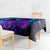 Flame Girl Skull Tablecloth The Good Girl In Me Got Tired Of The Bullshit - Wonder Print Shop