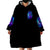 Flame Girl Skull Wearable Blanket Hoodie The Good Girl In Me Got Tired Of The Bullshit - Wonder Print Shop