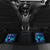 Flame Girl Skull Car Mats The Good Girl In Me Got Tired Of The Bullshit - Wonder Print Shop